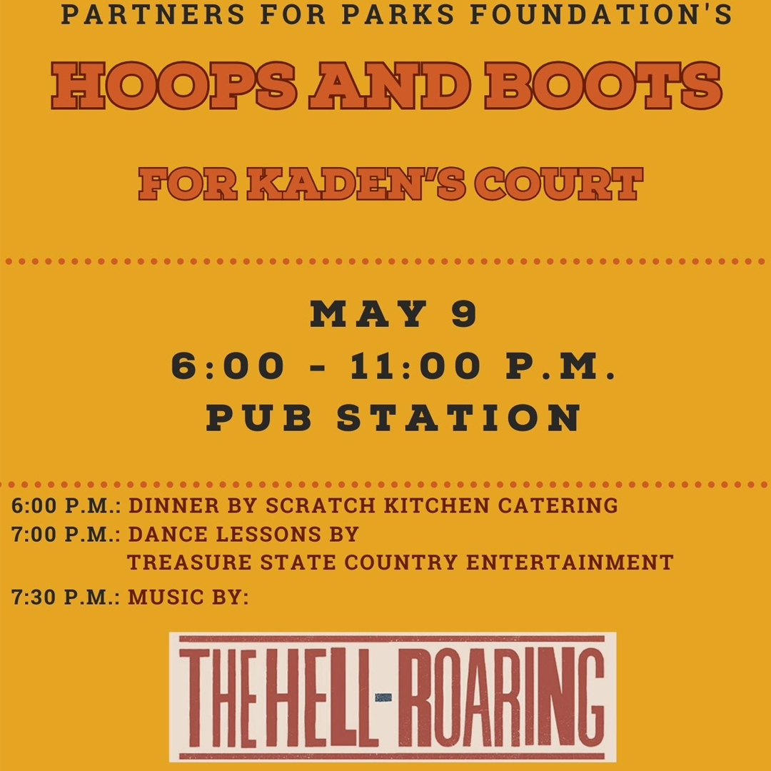 Party for Parks: Hoops and Boots for Kaden’s Court