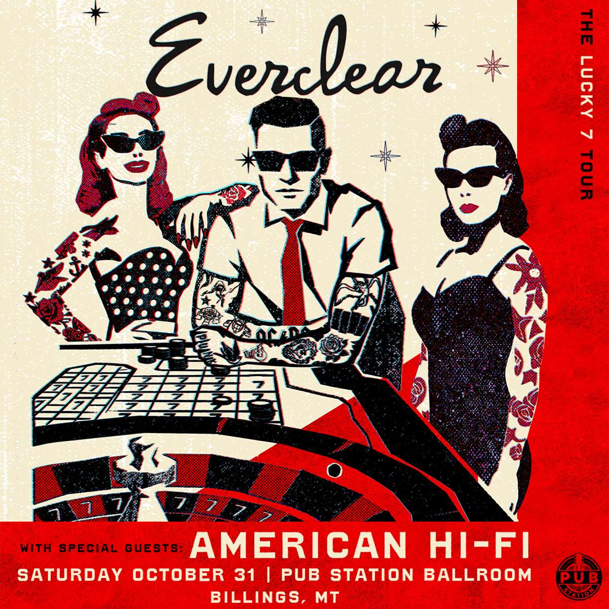 Everclear – Lucky 7 Tour with American Hi-Fi