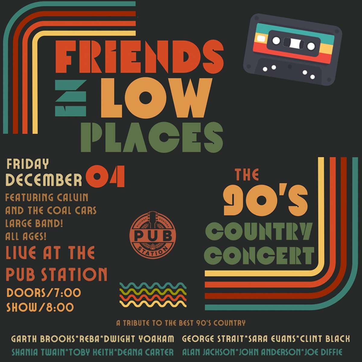 Friends In Low Places: The 90’s Country Show