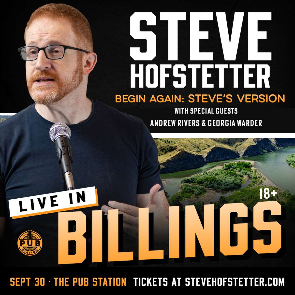 Steve Hofstetter – (Ages 18+)
