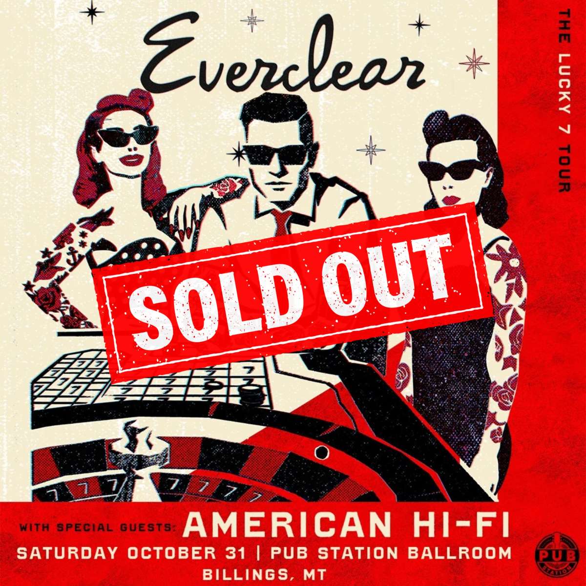 Everclear – Lucky 7 Tour with American Hi-Fi