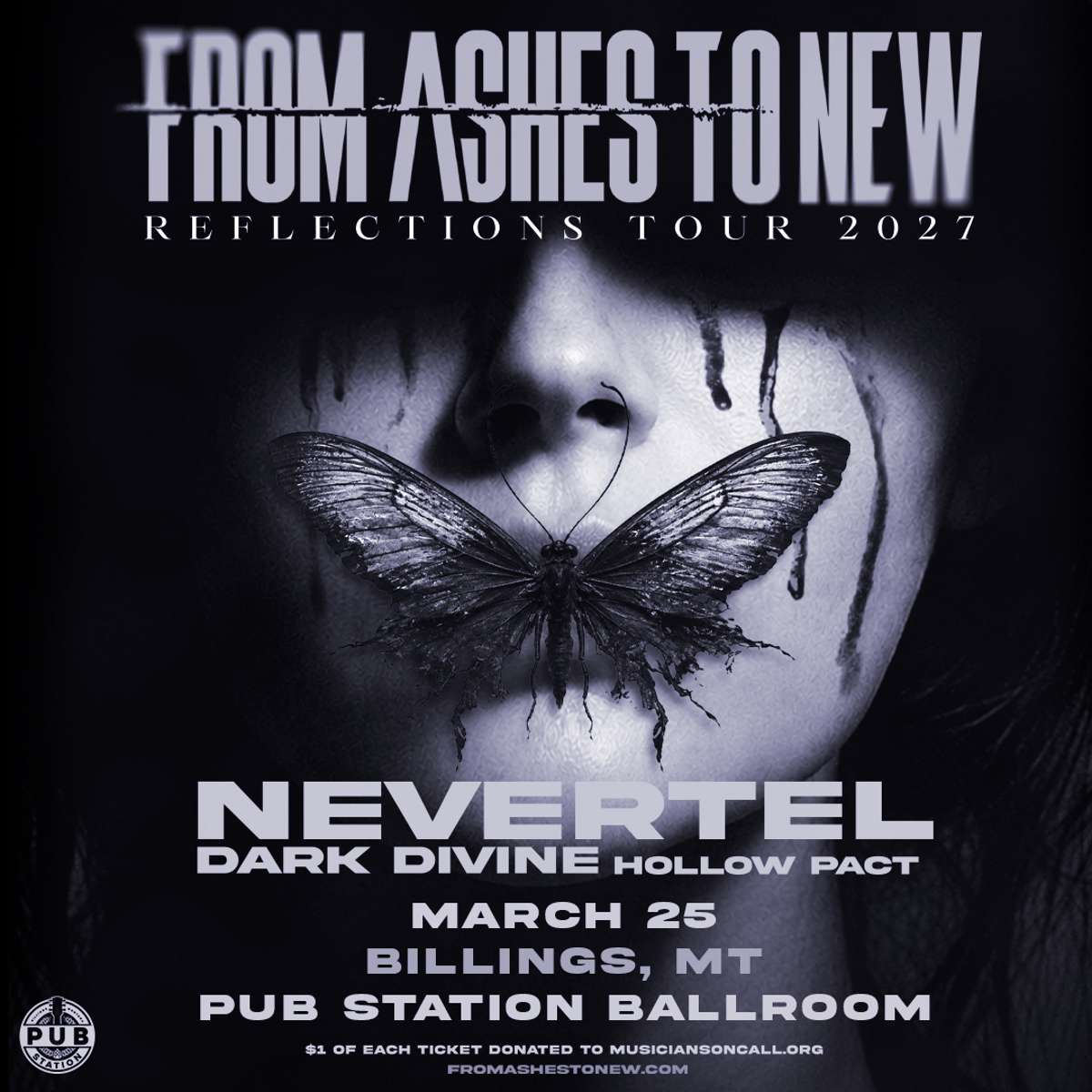 From Ashes to New – Reflections Tour 2027